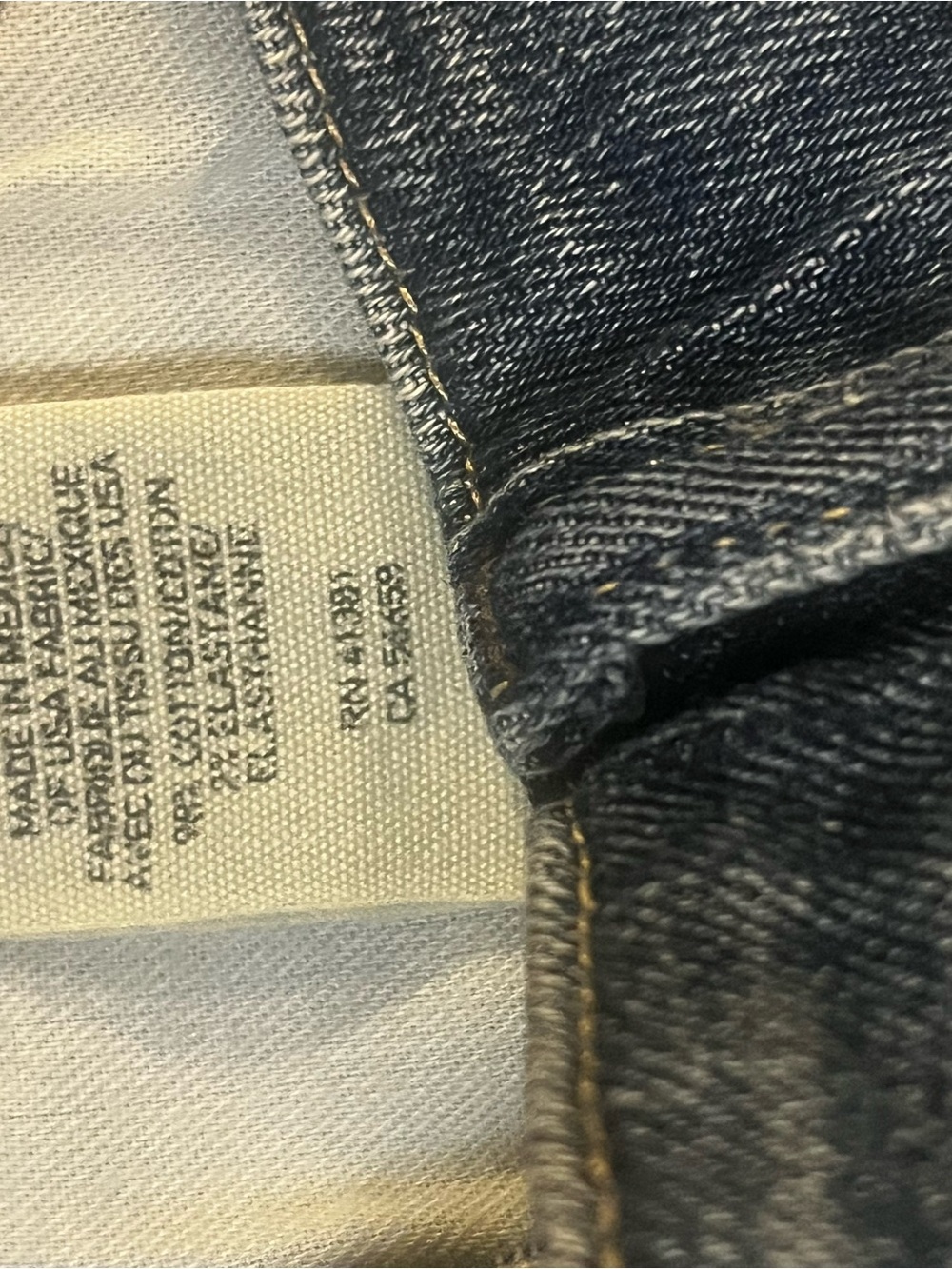Ralph Lauren Denim & Supply Distressed Patchwork Maxi Denim Skirt Size 25 Rare - Picture 8 of 8